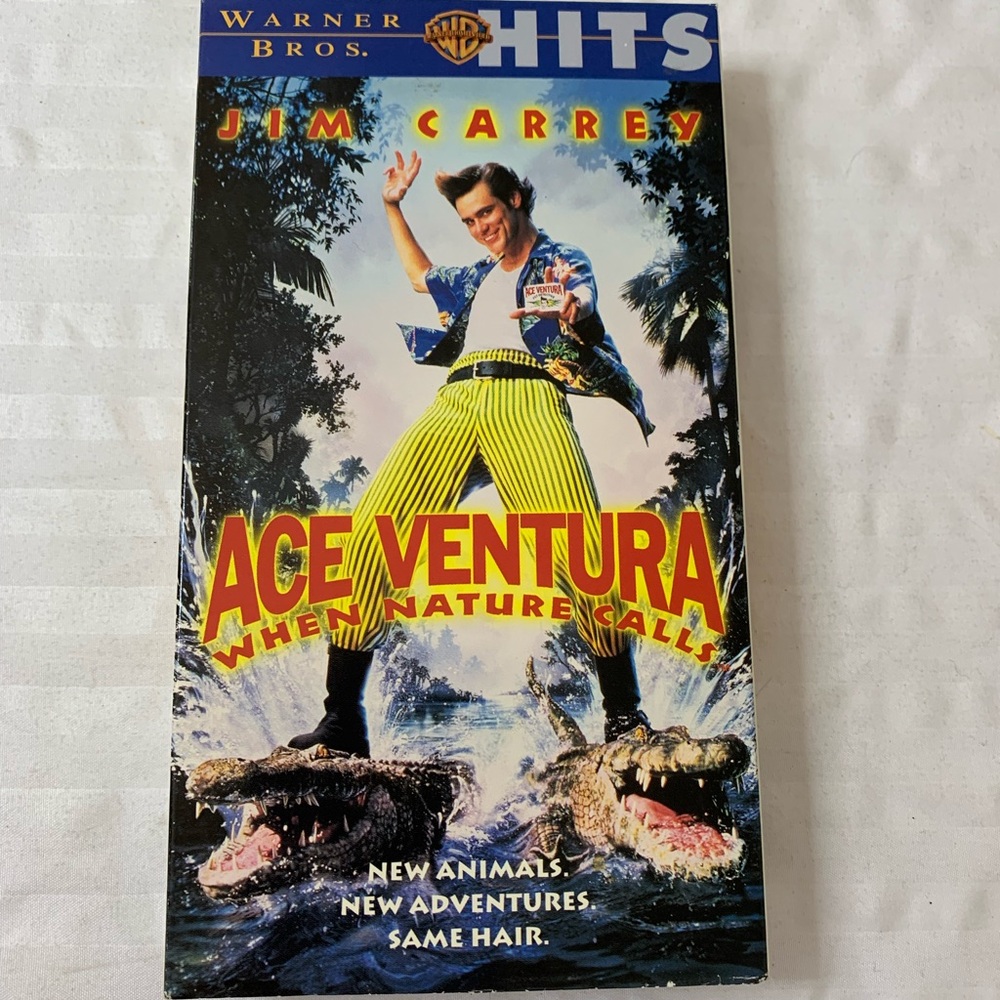 Ace Ventura: Pet Detective (VHS, 1994) Movie vintage Jim Carrey